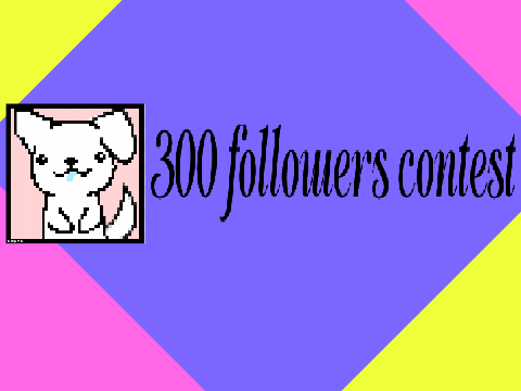 500 followers contest! CLOSED