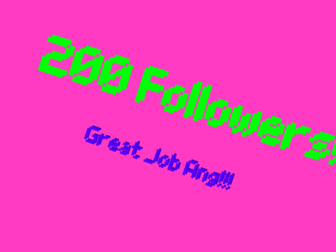 Happy 200 Followers!