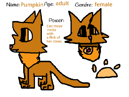 Falling Rains~Cameo~Opened Pumpkin