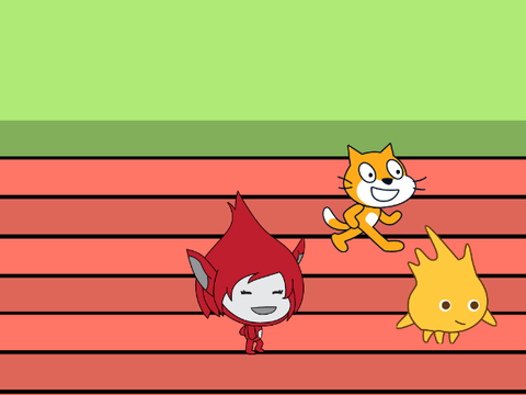 scratch mascot race!