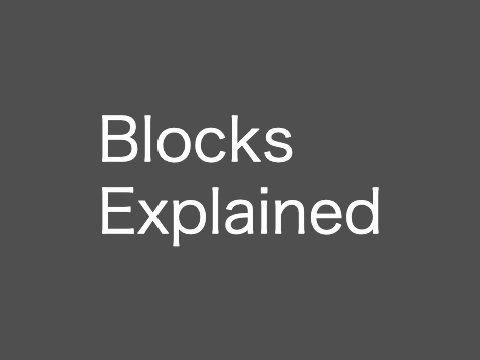 My Blocks Tutorial