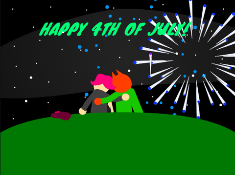 stacy and brock's 4th of july