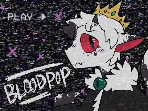bloodpop // collab w/ bacon_cats