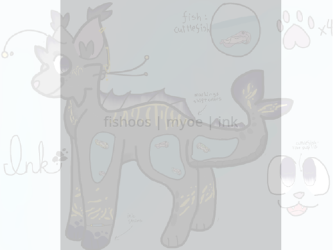  fishoos | myoe | ink
