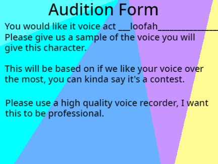 I'M MAKING A OBJECT SHOW ( + Auditions ) remix
