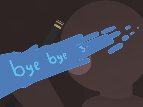 ☊ Bye Bye 3 ☊