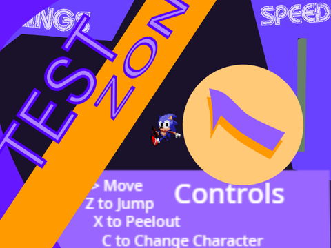 Sonic Engine Test remix (Custom Characters!)
