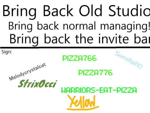 Give them back please st