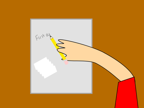 My first drawing animation