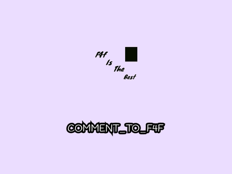 comment to f4f outro