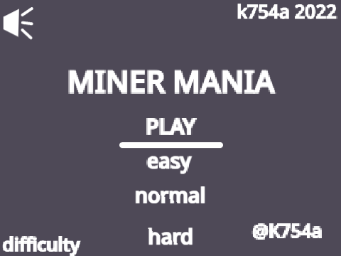 miner mania- side scrolling game: update beware of the worm out!
