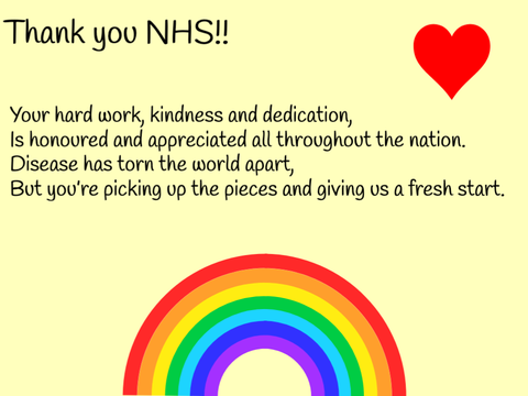 Thank you NHS