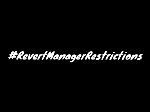 #RevertManagerRestrictions! remix