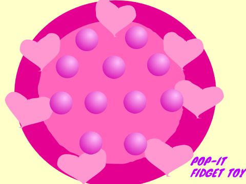  POP - IT AND STRESS BALL FIDGET TOY BY @Spriteser143