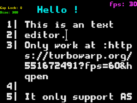 Text Editor 100 % Pen (Stamp Block)