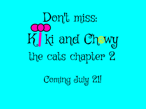 Kiki and Chewy the cats chapter 1