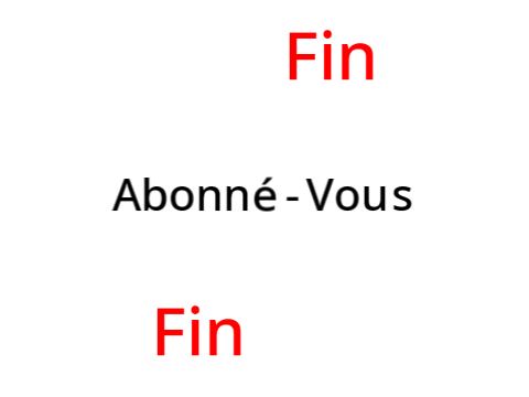 Abonné - Vous