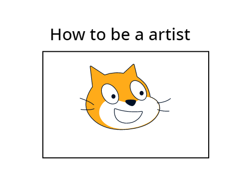 How to be a artist