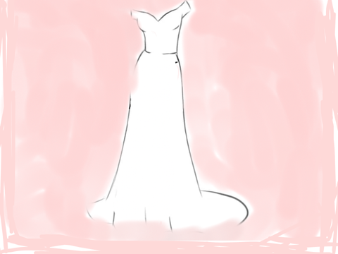 Dress drawing