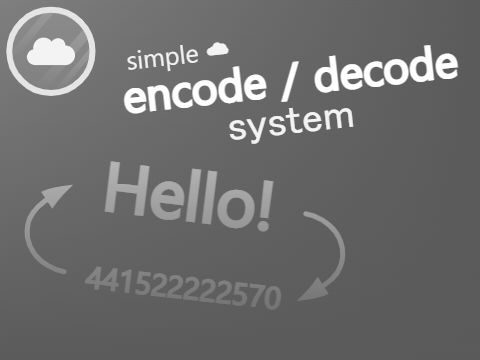 ☁ Cloud encode & decode engine					#free2use #All