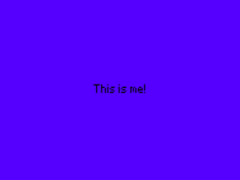 This is me!