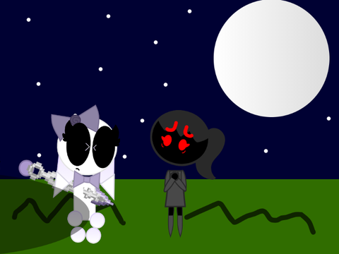 Dark ProgramLara and the giant Blakkon  (Remake) (3)