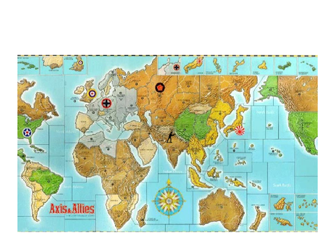 Axis & Allies Map