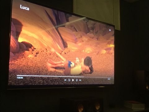 my mom paused the movie at an interesting time