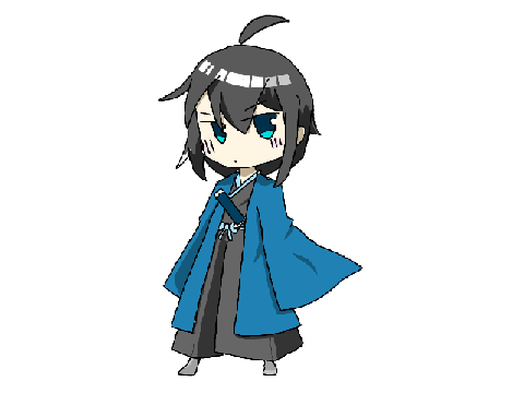 海里君描いてみたんだが可愛い奴になってしまった件。