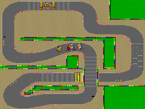 mario kart i think