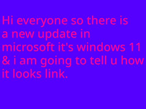 Windows new look. {Windows-11 updated}