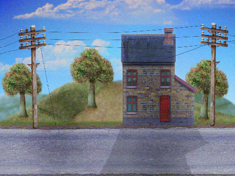 Cottage [day/night & weather cycle]
