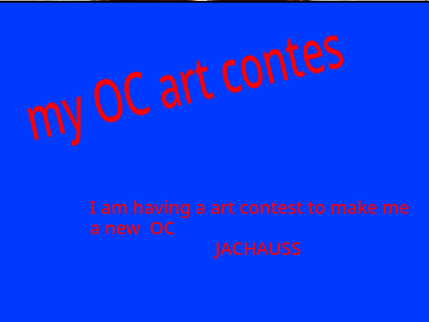 my art contest plz join
