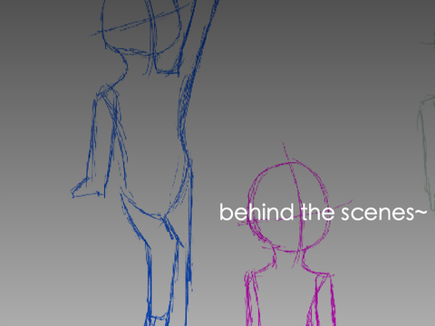 behind the scenes