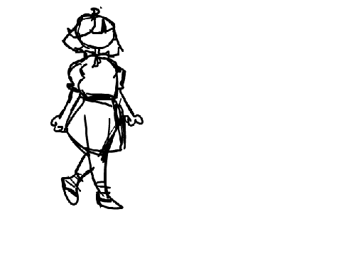 my ahahaha animating