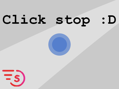 click stop button :D