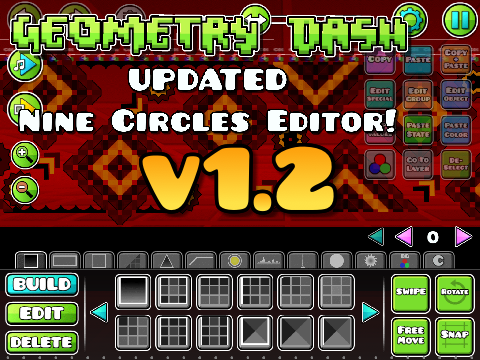 old obsolete GD editor (Updated Nine Circles editor)