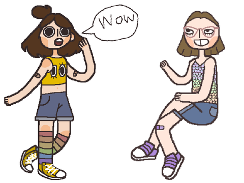 i drew my cousin