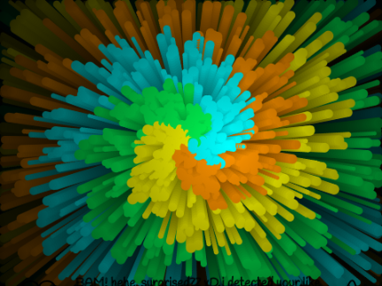 3D Pen Swirls (100% Pen) 