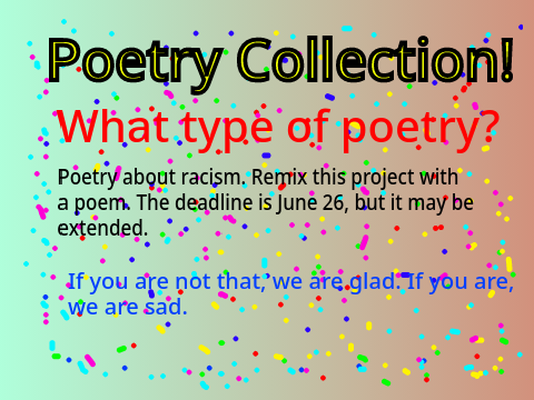 Poetry Collection about Racism #all #all remix
