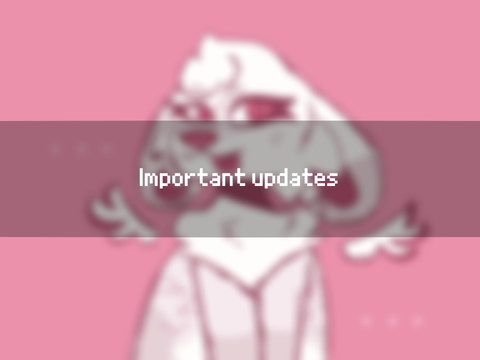 Important updates