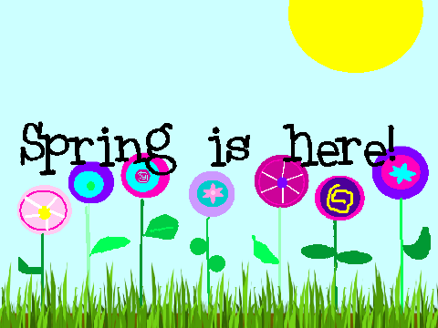 Spring is here!