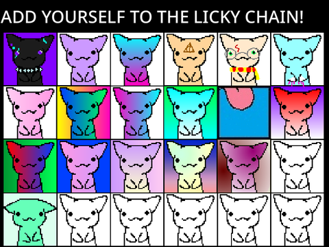 Add yorself to the licky chain! 18 remixes i think remix