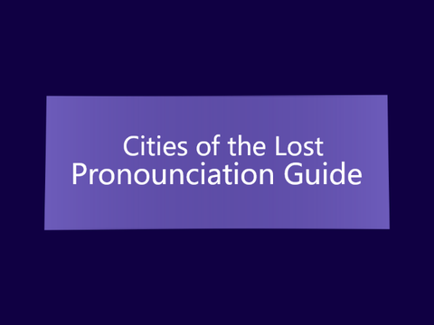 Pronounciations