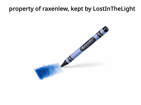 blue crayon document