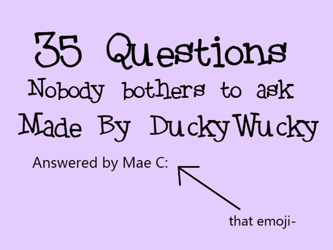 ⚘ 35 Random Questions Nobody Bothers to Ask