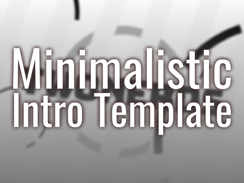 || Minimalistic Intro Template ||