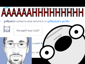 When Griffpatch responds to you #animations #all