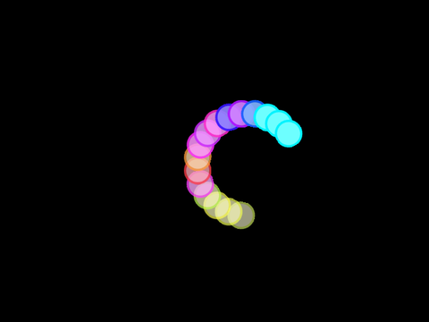 LED loading screen thing