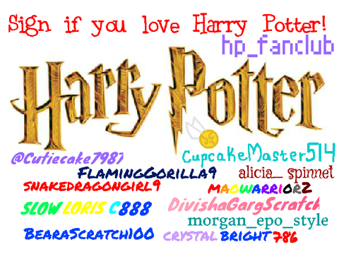 Sign If You Love Harry Potter!!!!!   remix